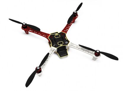 Drony quadrocoptery, czterowirnikowce