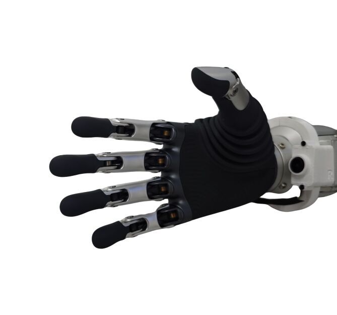 Dłoń BrainCo Revo 2 Basic z kamerą RGB do robotów Unitree R1 EDU