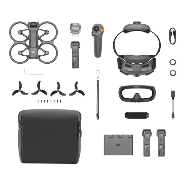 DJI Avata 2 Fly More Combo z trzema akumulatorami