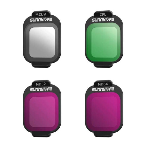 Zestaw 4 filtrów (MCUV / CPL / ND32 / ND64) Sunnylife DJI Flip