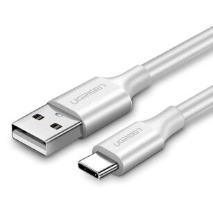 Kabel USB-C 0.5m 2.4A QC3.0 Ugreen biały