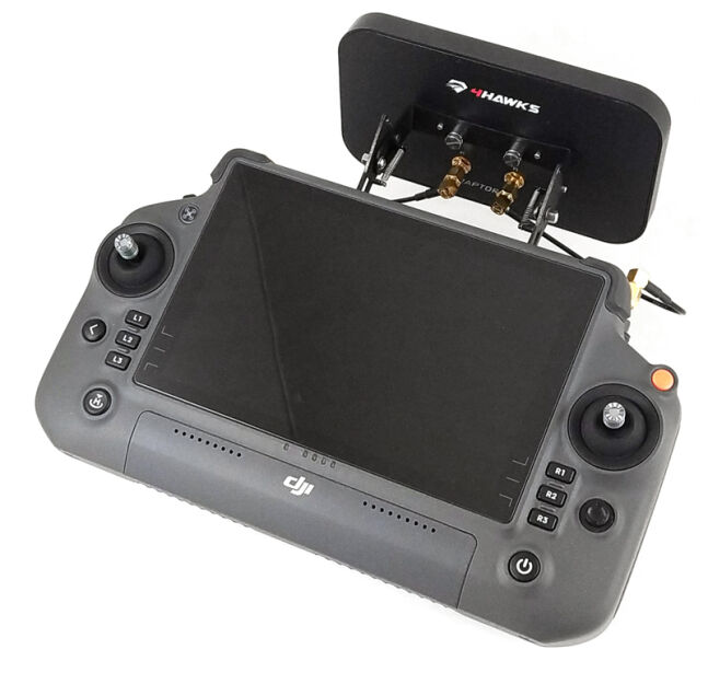 Antena 4Hawks Raptor SR A150S do aparatur DJI RC Plus 2 (Matrice 4E / 4T / 4D / 4TD / 400)
