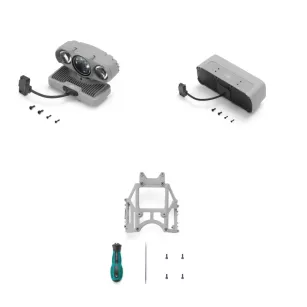 Zestaw Oświetlenie DJI AL2D + Głośnik DJI AS2D z uchwytem montażowym do dronów DJI Matrice 5TD
