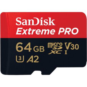 Karta pamięci Sandisk EXTREME PRO micro SDXC 64 GB Class 10 U3 UHS - I