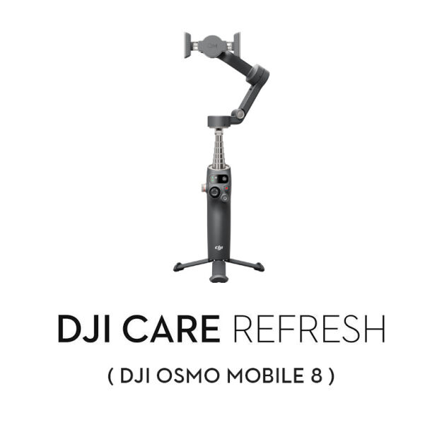Osmo Mobile 8 DJI Care Refresh 2-letnia ochrona - kod elektroniczny