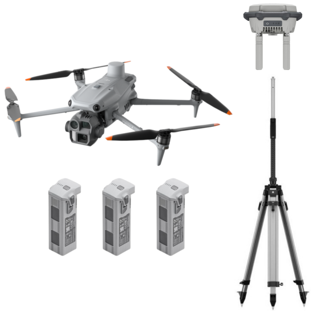 Zestaw DJI Matrice 4E C2 + Akumulator dodatkowy x2 + D-RTK 3 ze statywem OUTLET
