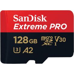 Karta pamięci Sandisk EXTREME PRO micro SDXC 128 GB Class 10 U3 UHS - I