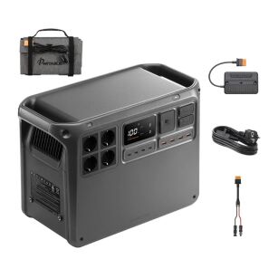 Stacja zasilania DJI Power 2000 + panel solarny 100W + adapter MPPT + kabel MC4