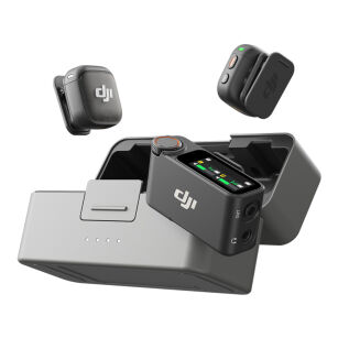 DJI Mic 3 (2 nadajniki + odbiornik + etui ładujące）