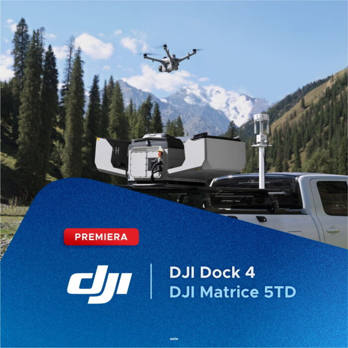 Premiera stacji dokującej DJI Dock 4 i drona DJI Matrice 5TD